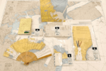 Upcycled Stationery Crafted from Discontinued Nautical Charts: From retired sea maps to everyday treasures