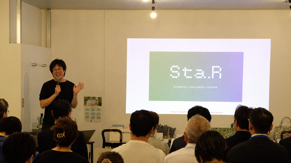 Sta.Rについて説明する加藤佑